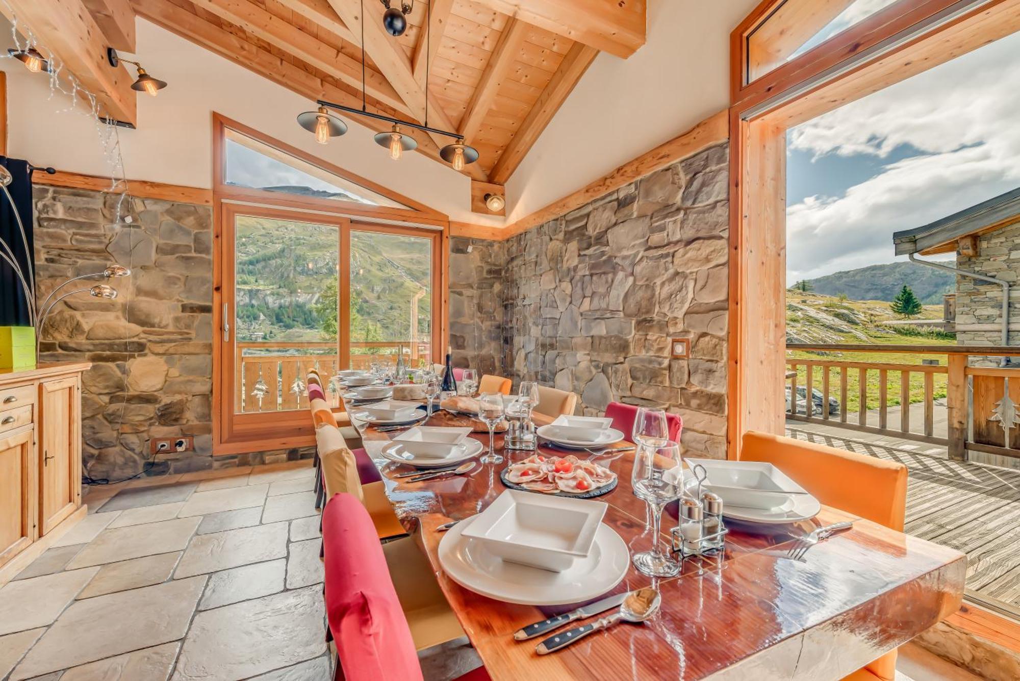 Chalet Monte Bianco Tignes Exteriör bild