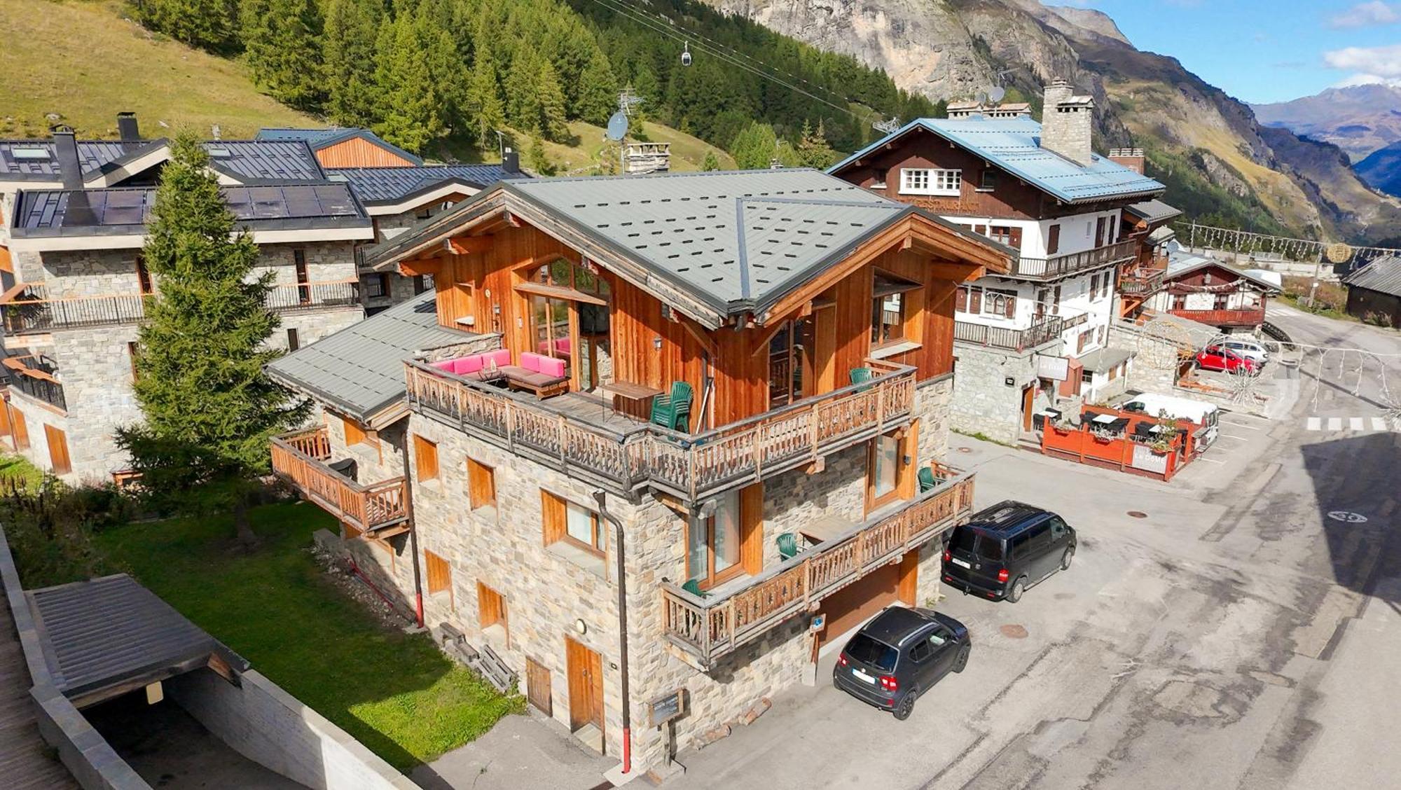 Chalet Monte Bianco Tignes Exteriör bild