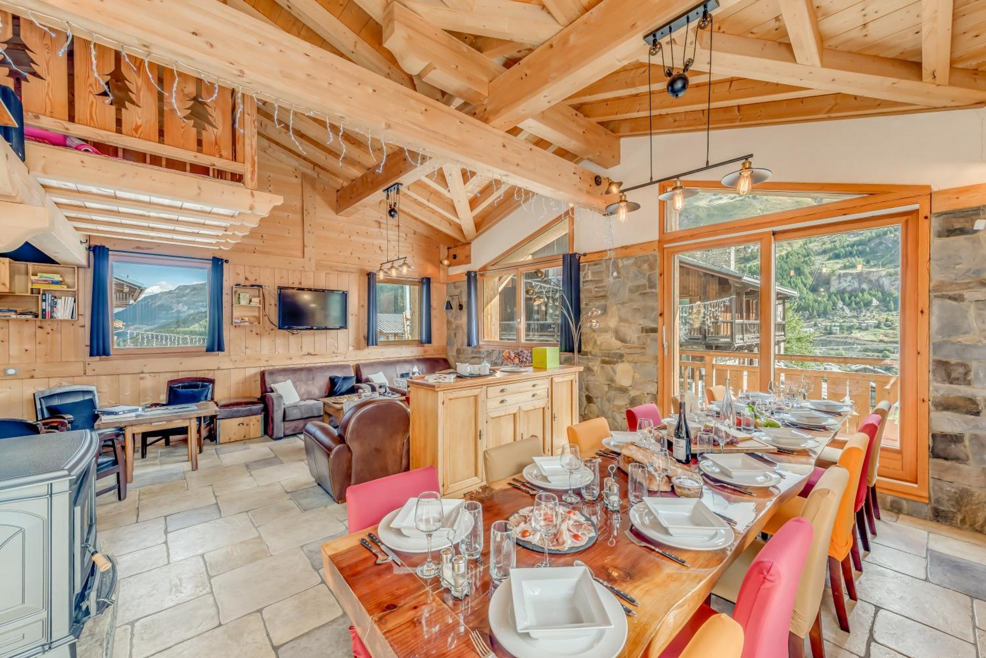 Chalet Monte Bianco Tignes Exteriör bild
