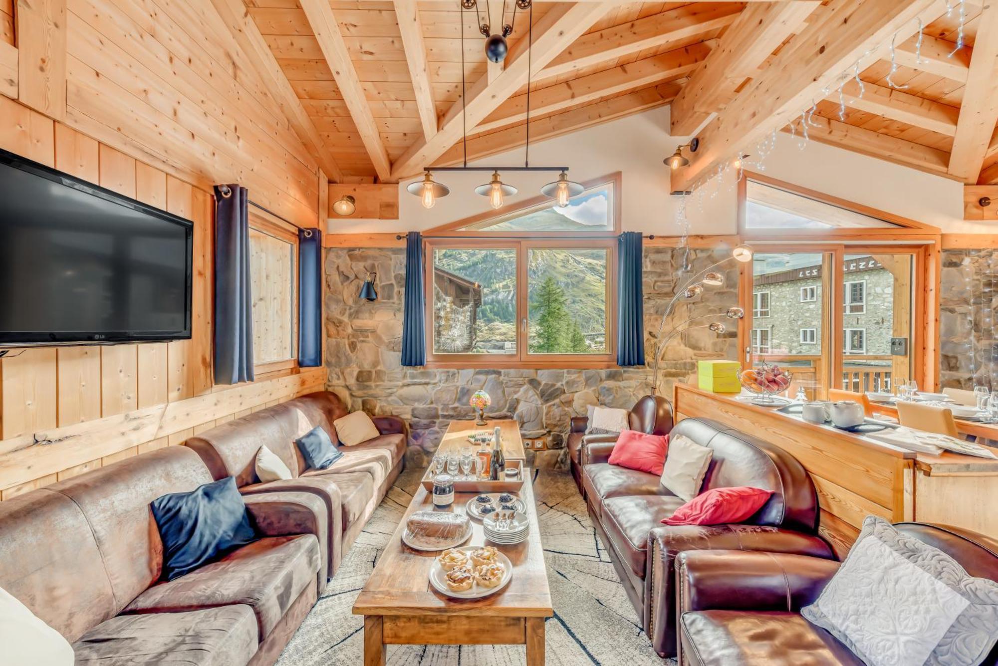 Chalet Monte Bianco Tignes Exteriör bild