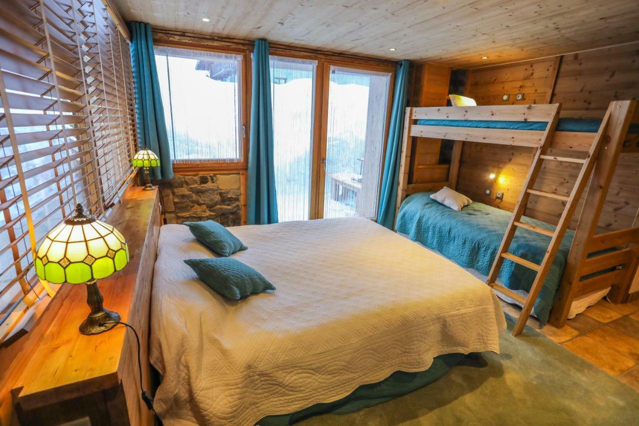Chalet Monte Bianco Bed and Breakfast Tignes Exteriör bild