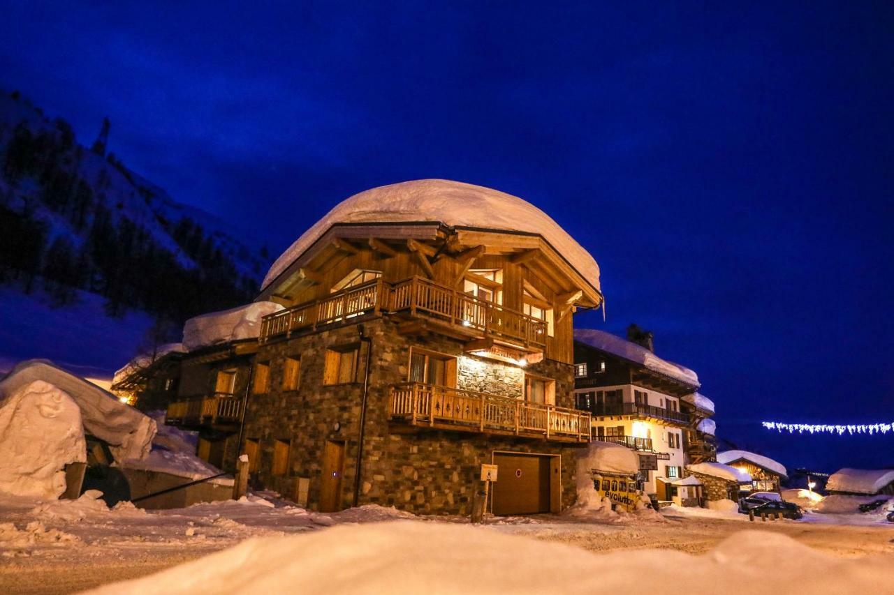 Chalet Monte Bianco Tignes Exteriör bild