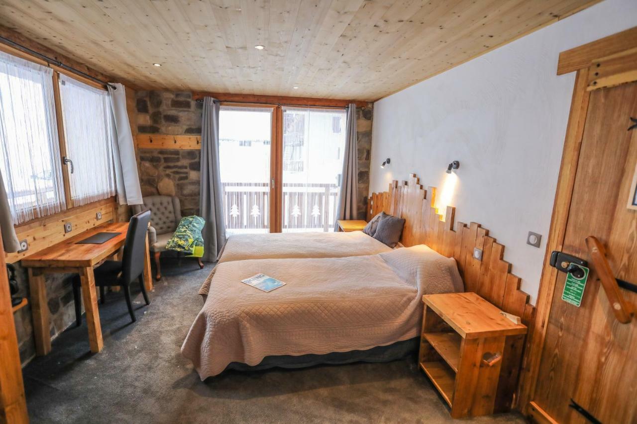Chalet Monte Bianco Bed and Breakfast Tignes Exteriör bild